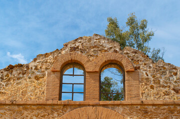 Ruinas de poblado minero