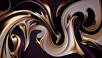 Elegant Liquid Marble Texture, Luxurious Swirling Colors, Sophisticated Abstract Wallpaper, High Resolution, 8K. Generative AI