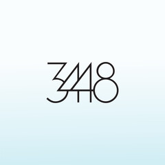 3448 Property Management Logo design