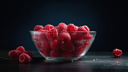 Illustration of raspberry.