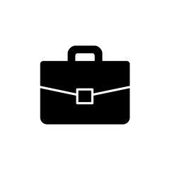 Briefcase icon vector. Portfolio vector icon. suitcase icon
