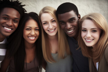 Obraz premium The Beauty of Diversity AI Generated