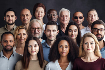 Fototapeta premium The Beauty of Diversity AI Generated