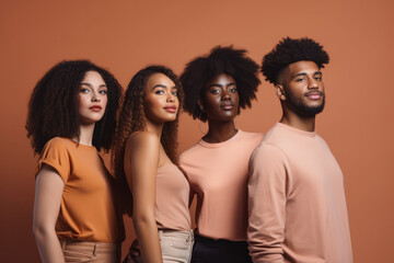 Fototapeta premium The Beauty of Diversity AI Generated
