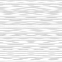 Design 3d waves geometric white background cover wallpaper background
