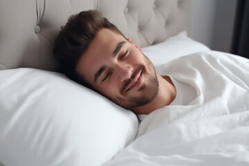 Fototapeta na wymiar The Importance of Sleep AI Generated