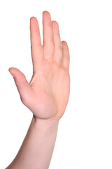 Hands Fingers Spread