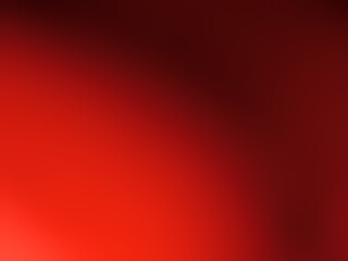 Abstract blur background image of red color gradient used as an illustration. Designing posters or advertisements.