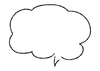 ペンの手描き吹き出し