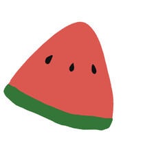 Summer sea cartoon element sand duck hand drawn png