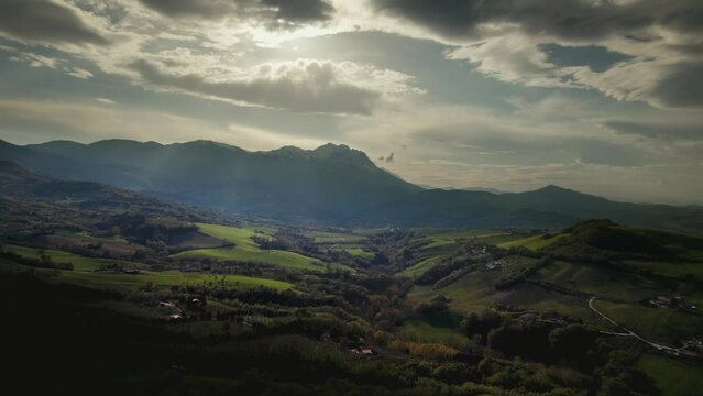 Gran Sasso Abruzzo 4K drone