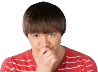 Portrait of Thoughtful Man