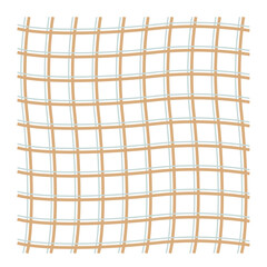 Square Cell Grid Stripped Geometric Pattern Element
