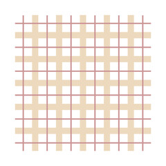 Square Cell Grid Stripped Geometric Pattern Element