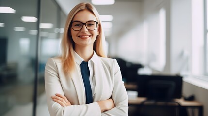 portrait of a female bussiness lady