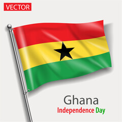 Ghana country flag independence day