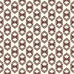 Seamless pattern with arrow fletching. Repeated chevrons wallpaper. Tribal and ethnic motif. Native americans ornament