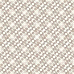 Obraz premium Outline seamless pattern with battlement curved lines on white background. Repeated geometric figures wallpaper.