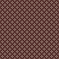 Simple modern print with arrows motif. Minimalist geometric outline seamless pattern. Checked abstract background.