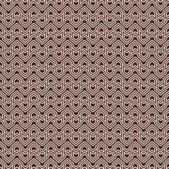 Seamless surface pattern design with arrows and pointers. Repeated chevrons wallpaper. Zigzag lines.