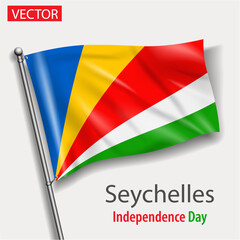 Seychelles country flag independence day