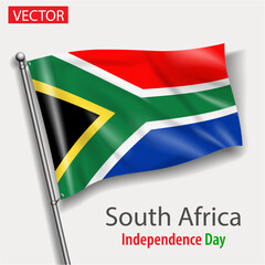 South Africa country flag independence day