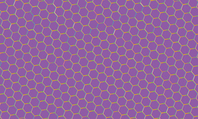 Circle pattern Purple Neon Colors Easter Holiday. Hexagon Pattern vector background