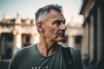 Detail of a man in the streets during the Milan Fashion Week Fall / Winter 2018/19 in Milan, Italy.