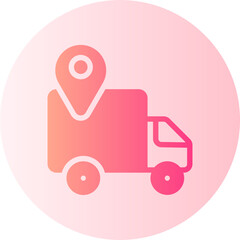 tracking gradient icon