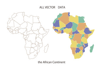 アフリカ大陸　国ごとにクローズドパス