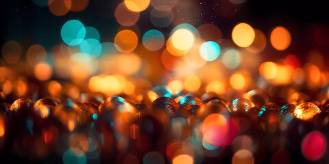 Bokeh lights and background