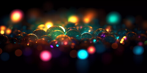 Background of colorful lights 
