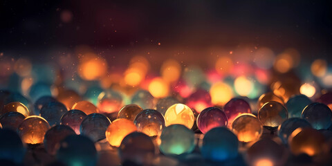 Bokeh lights and background