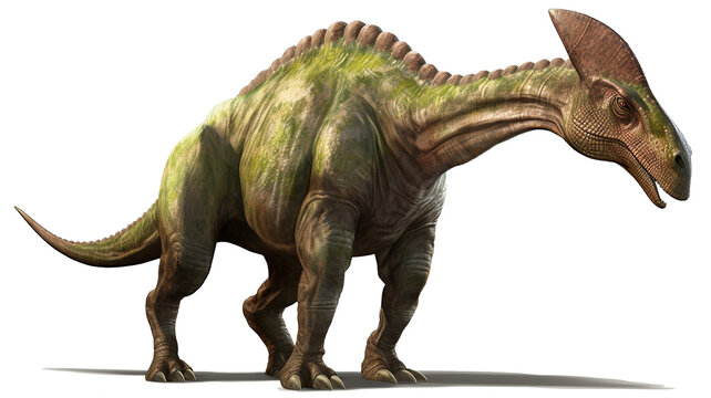 パラサウロロフスのイメージ - image of Parasaurolophus - No1 Generative AI