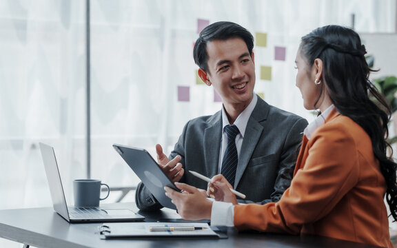 Profile Of The Firm's Accountant For Company Registration, Bookkeeping, Asian People Working With Deferred Incomes, Drawing Account, Stock Market, Depletion, Doubtful Debt, Equivalent Units