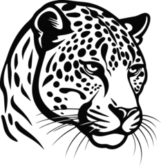 Foto op Plexiglas Jaguar Logo Monochrome Design Style  © FileSource
