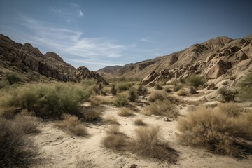 A wild desert