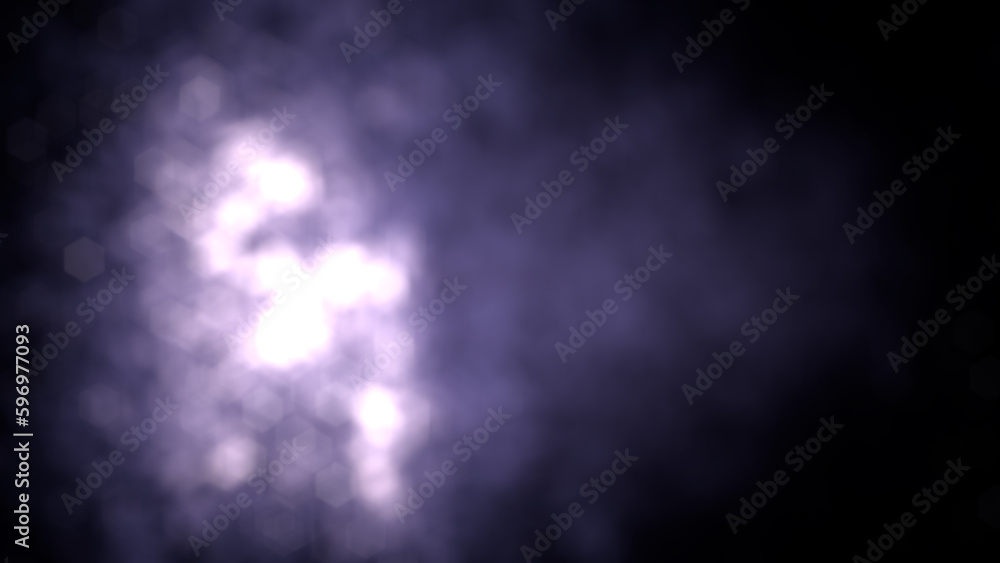 Aufkleber pink bokeh biological lines relief bg - abstract 3d rendering