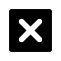 Obraz premium Wrong Mark icon isolate on transparent background.