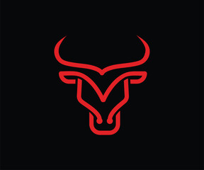 Red bull logo design