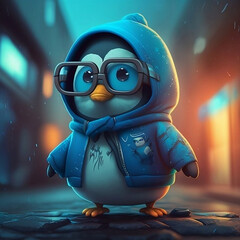 Mascot Character Penguin