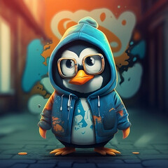 Mascot Character Penguin