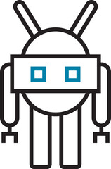 cartoon robot avatar