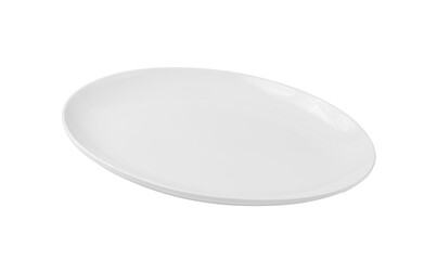 Empty plate isolated on transparent png