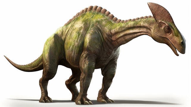 パラサウロロフスのイメージ - image of Parasaurolophus - No1 Generative AI