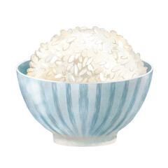 茶碗に入ったほかほか白米