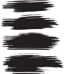 Grunge Dry Brush Freehand Smears Set