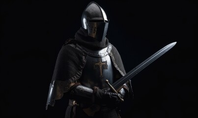 The sword glinted in the knight's armored hand Creating using generative AI tools
