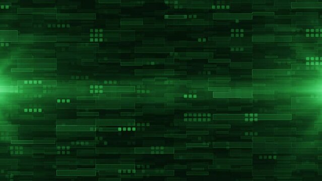 Abstract Trapcode Form digital particle wave and lights background animation cyber or technology background.