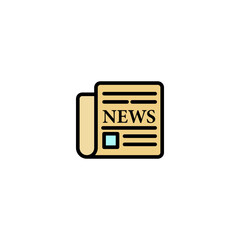 news paper icon vector design templates